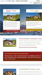 Mobile Screenshot of flachau-appartement.at